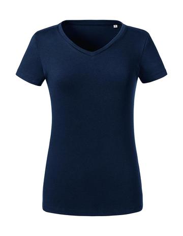 T-Shirt donna scollo a V Pure Organic - 0R103F0 - Russell - immagine 2
