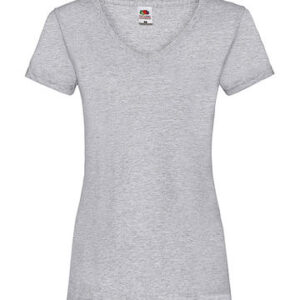 T-Shirt Ladies Valueweight scollo a V - 61-398-0 - Fruit of the loom