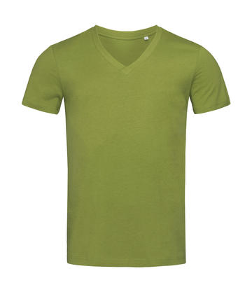 T-Shirt James Stars Men Organic scollo a V - ST9210 - Stedman - immagine 2