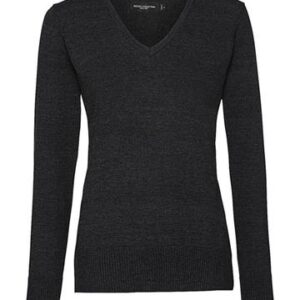 Maglione Ladies' V-Neck Knitted Pullover - 0R710F0 - Russell