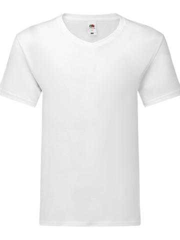 T-Shirt Iconic scollo a V 150 - 61-442-0 - Fruit of the loom - immagine 5
