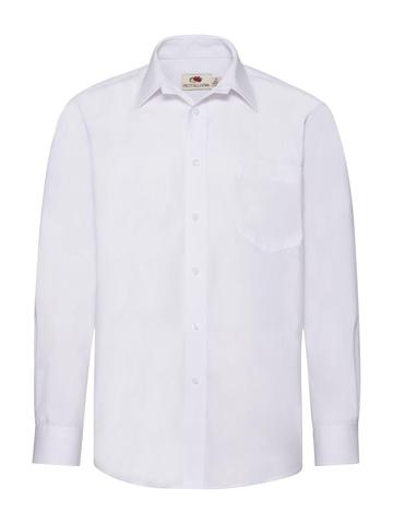 Camicia uomo in popeline maniche lunghe - 65-118-0 - Fruit of the loom - immagine 5