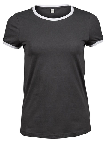 T-Shirt Ladies Ringer Tee – 5071 – Tee Jays