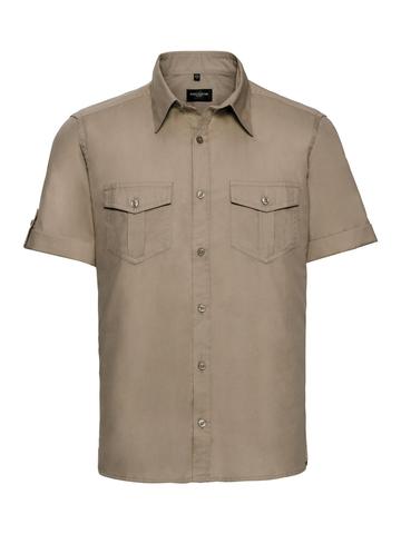 Camicia uomo maniche corte con risvolto - 0R919M0 - Russell - immagine 2