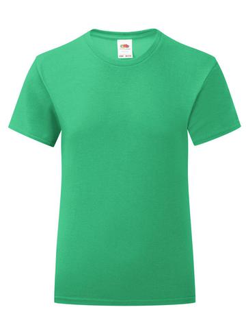 T-Shirt Iconic bambina - 61-025-0 - Fruit of the loom - immagine 7