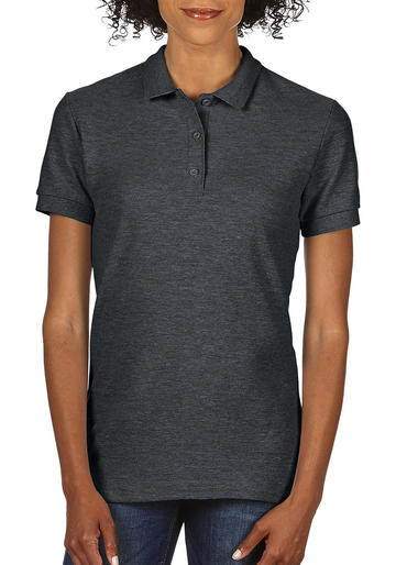 Polo Premium Cotton donna doppio piqué manica corta - 85800L - Gildan - immagine 2
