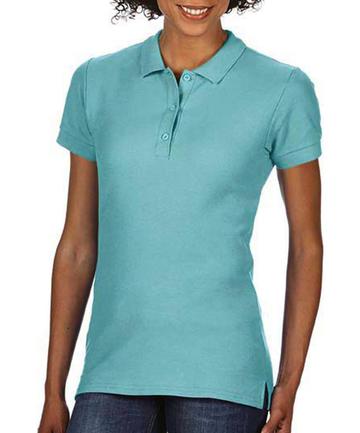 Polo Premium Cotton donna doppio piqué manica corta - 85800L - Gildan - immagine 6