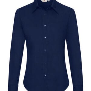 Camicia Ladies Long Sleeve Oxford Shirt - 65-002-0 - Fruit of the loom