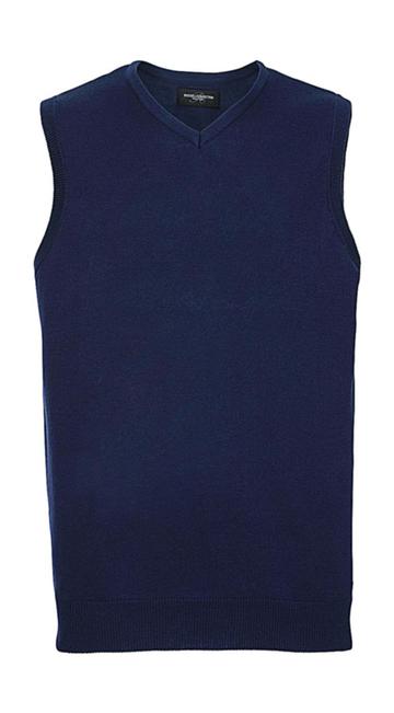 Adults' V-Neck Sleeveless Knitted Pullover - 0R716M0 - Russell - immagine 6