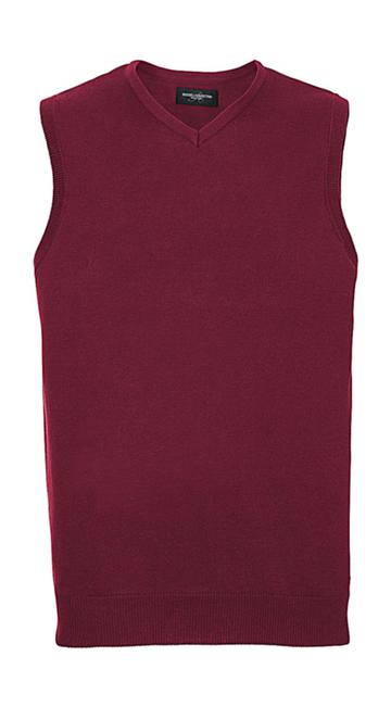 Adults' V-Neck Sleeveless Knitted Pullover - 0R716M0 - Russell - immagine 2