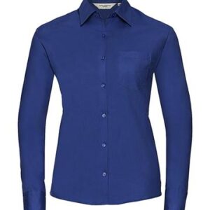 Camicia popeline puro cotone maniche lunghe - 0R936F0 - Russell