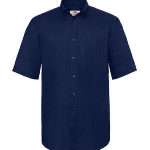 Camicia uomo Oxford maniche corte - 65-112-0 - Fruit of the loom