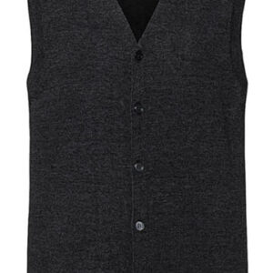 Men's V-Neck Sleeveless Knitted Cardigan - 0R719M0 - Russell