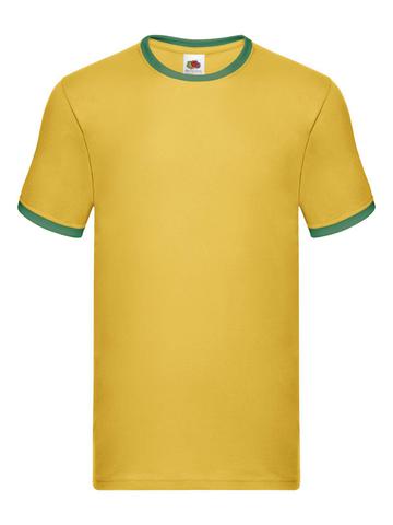 T-Shirt Ringer-T Valueweight - 61-168-0 - Fruit of the loom - immagine 9