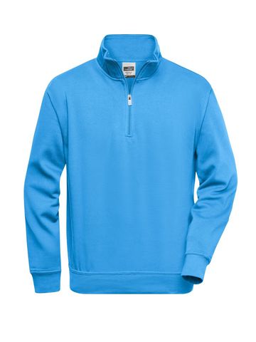 Felpa Workwear Half Zip Sweat - JN831 - James & Nicholson - immagine 10