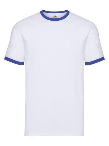 T-Shirt Ringer-T Valueweight - 61-168-0 - Fruit of the loom - immagine 7