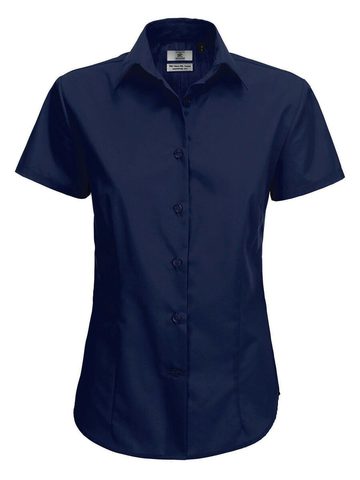 Camicia donna popeline maniche corte Smart SSL - SWP64 - B&C - immagine 3