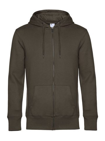Felpa KING Zipped Hood - WU03K - B&C - immagine 7