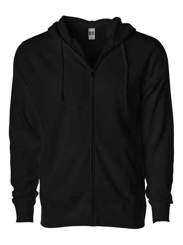 Felpa Hooded Full Zip - BS333 - Black Spider - immagine 5