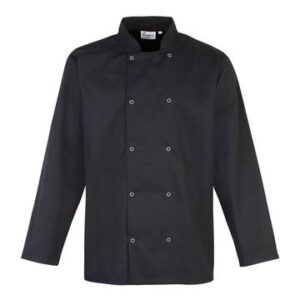 Giacca LONG SLEEVE PRESS STUD CHEF'S JACKET - PR665 - Premier