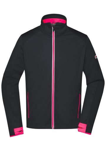 Giacca Men's Sports Softshell Jacket - JN1126 - James & Nicholson - immagine 5