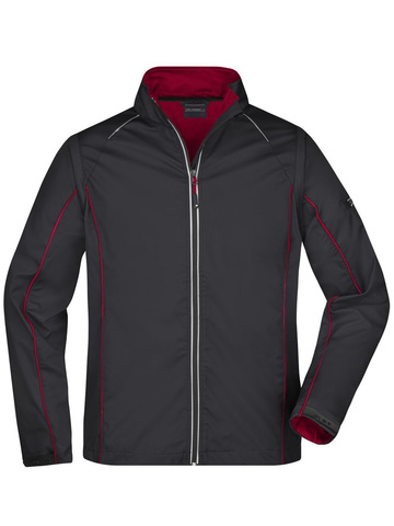 Giacca Men's Zip-Off Softshell Jacket - JN1122 - James & Nicholson - immagine 4