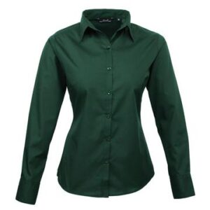 Camicia Poplin Ladies Lsl Blouse - PR300 - Premier
