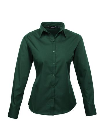 Camicia Poplin Ladies Lsl Blouse – PR300 – Premier