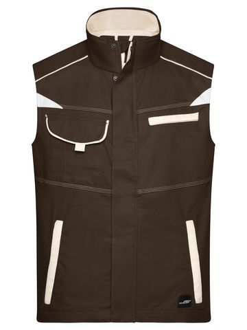 Gilet Workwear Vest-Level 2 - JN850 - James & Nicholson - immagine 5