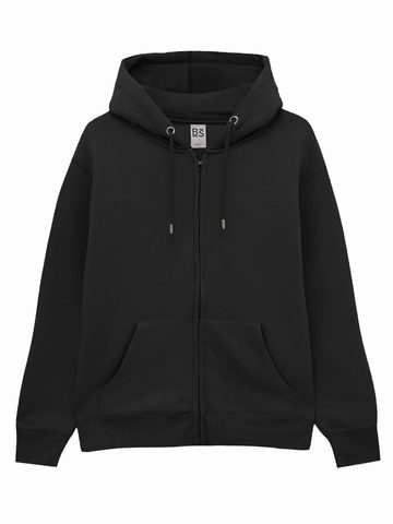 Felpa Terry hooded zip - BS304 - Black Spider - immagine 4