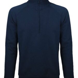 Felpa Raglan Zip neck sweat - BS330 - Black Spider