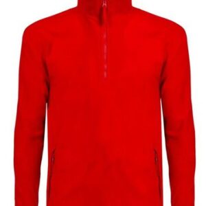 Pile Fleece half zip - BS362 - Black Spider