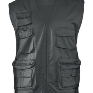 Gilet Reporter - BS510 - Black Spider