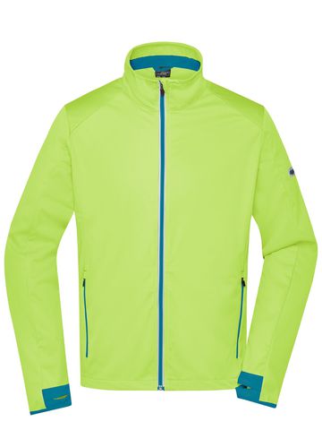 Giacca Men's Sports Softshell Jacket - JN1126 - James & Nicholson - immagine 8