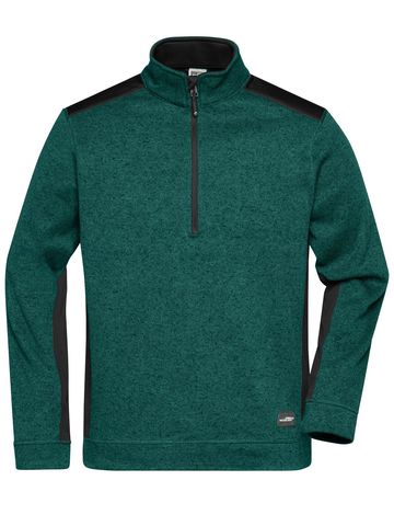 Felpa Men’s Knitted Workwear Fleece Half-Zip – JN864 – James & Nicholson