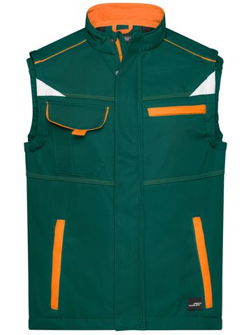 Gilet Workwear Softshell Vest-Level 2 - JN852 - James & Nicholson - immagine 7