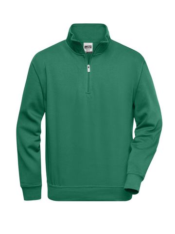 Felpa Workwear Half Zip Sweat - JN831 - James & Nicholson - immagine 18