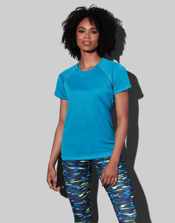 T-Shirt donna Active 140 Team Raglan – ST8130 – Stedman