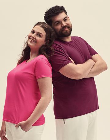 T-Shirt Iconic donna - 61-432-0 - Fruit of the loom - immagine 3