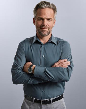 Camicia uomo popeline maniche lunghe - 0R924M0 - Russell - immagine 3