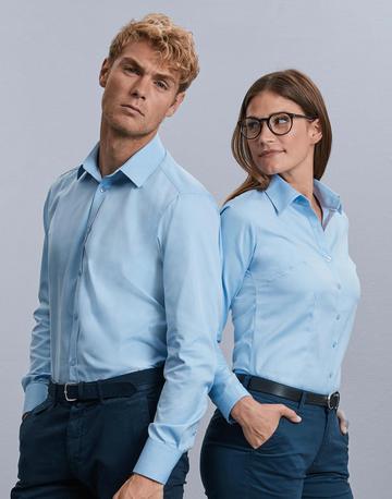 Camicia uomo maniche lunghe Herringbone – 0R962M0 – Russell