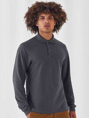 Polo Heavymill LSL - PU423 - B&C - immagine 3