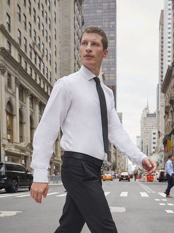 Camicia uomo Black Tie LSL/men Shirt - SMP21 - B&C - immagine 3