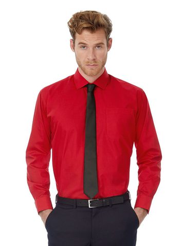 Camicia Smart LSL/men Poplin Shirt – SMP61 – B&C