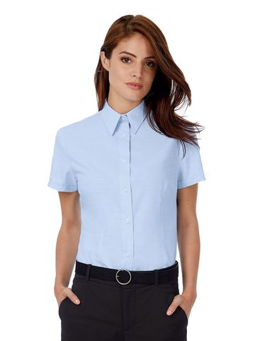 Camicia Oxford SSL /Women - SWO04 - B&C - immagine 2