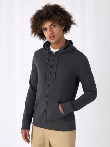 Felpa Organic inspire Zipped Hood - WU35B - B&C - immagine 3