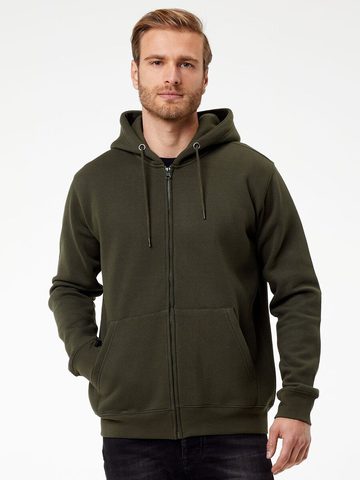 Felpa Hooded Full Zip - BS333 - Black Spider - immagine 3