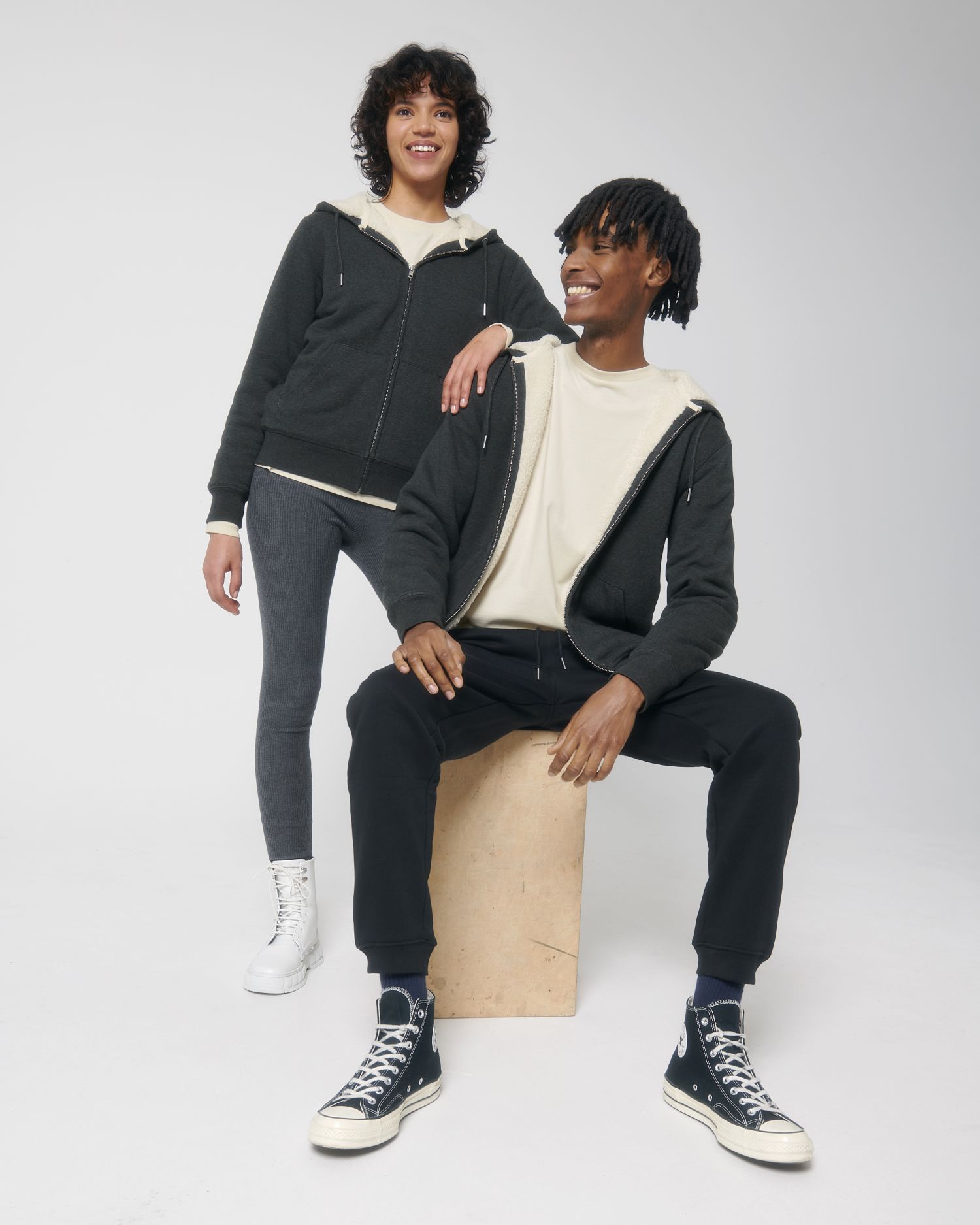 Felpa Hygger Sherpa - STSU956 - Stanley Stella - immagine 6