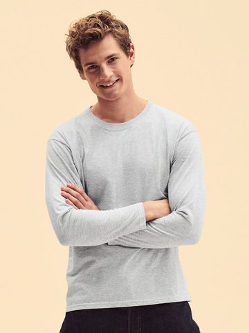 T-Shirt Original long sleeve T - 61-428-0 - Fruit of the loom - immagine 2