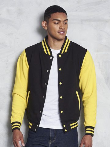 Felpa Varsity Jacket - JH043 - Awdis Just Hood - immagine 3